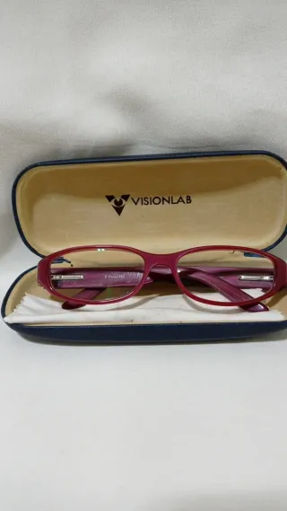 Gafas Dior Rojas con Cristales Brillantes