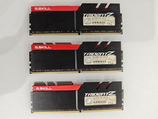 24GB Bdie 3x8gb G.Skill Trident Z DDR4 3200 C14