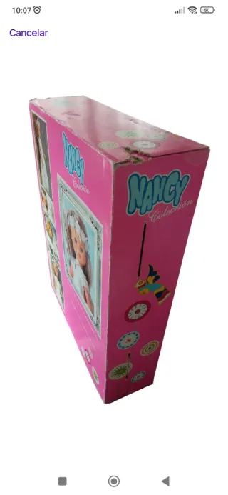 Nancy Comunión antigua impecable en su caja