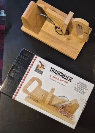 Affettatrice salumi in legno La Selection