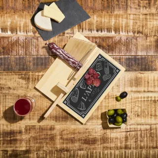 Affettatrice salumi in legno La Selection