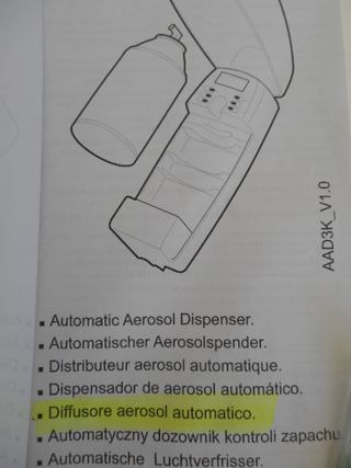 Diffusore aromatico per ambienti