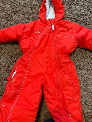 Mono de nieve para niña/niño