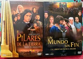 DVD Ken Follett: Los Pilares de la Tierra y Un Mun