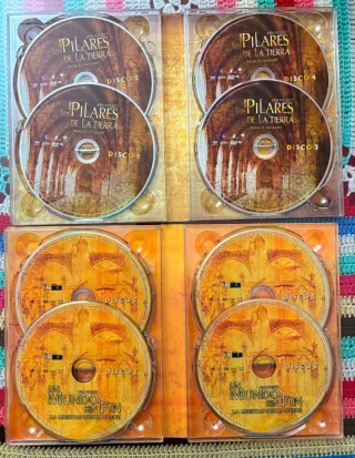 DVD Ken Follett: Los Pilares de la Tierra y Un Mun