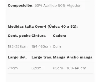 Jersey calado elástico azul