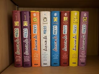 Libros el diario de Nikki del 1 al 8
