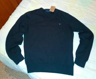 Jersey Tommy Hilfiger Negro V-Neck