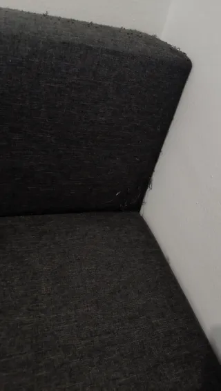 Sofá Cama Gris Doble