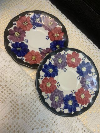 Platillos La Cartuja Florales