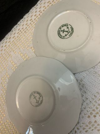 Platillos La Cartuja Florales