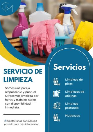 Limpieza de Pisos, Oficinas y Mudanzas