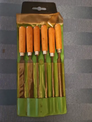 Set de 6 limas Escofinas