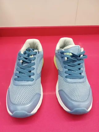 Zapatillas Lefties Mujer Azul y Plata