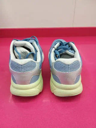 Zapatillas Lefties Mujer Azul y Plata