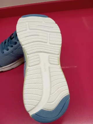 Zapatillas Lefties Mujer Azul y Plata