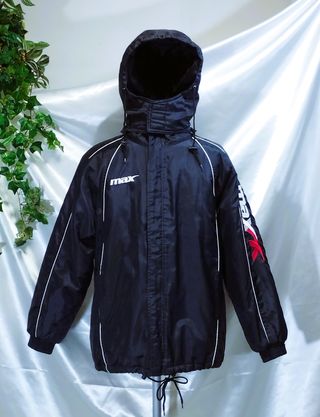 Giaccone imbottito Maxsport uomo nero