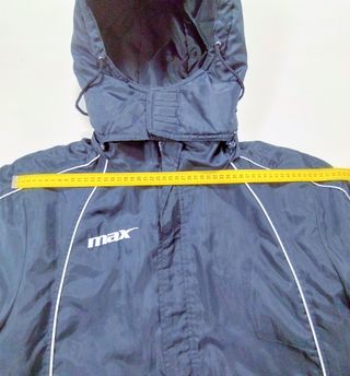 Giaccone imbottito Maxsport uomo nero