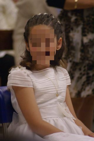 Vestido de Comunión Blanco Niña