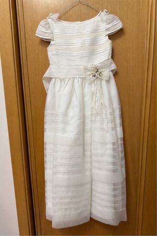 Vestido de Comunión Blanco Niña