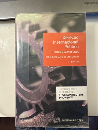 Derecho Internacional Público. Textos y materia...