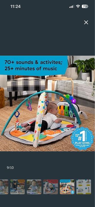 Gimnasio Bebé Baby Einstein Piano