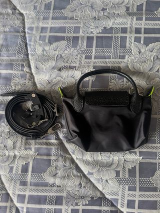 Bolsa Longchamp Mini XS Preta