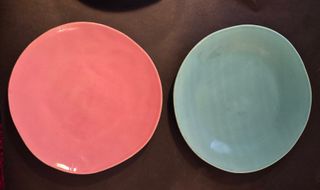 Set 7 Piatti Maiolica Colorati