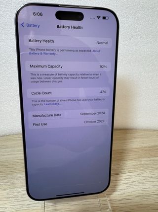 iPhone 16 Pro Max 256GB Titanio natural