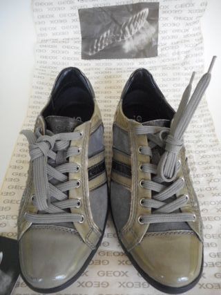 Scarpe Geox N.35 Beige/Grigio