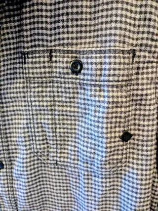 Camisa Jack & Jones Cuadros Gris/Negro