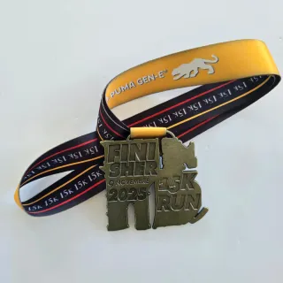 Medaglia Ufficiale Rome 15K Run