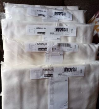 Fundas Reposabrazos Gronlid Blancas