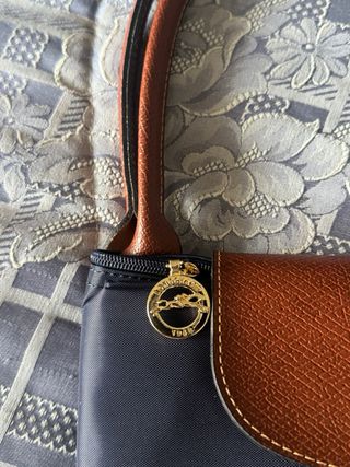 Mala Longchamp L Azul Marinho