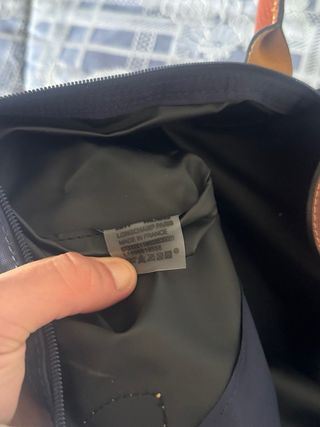 Mala Longchamp L Azul Marinho