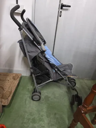 Silla de paseo Maclaren azul
