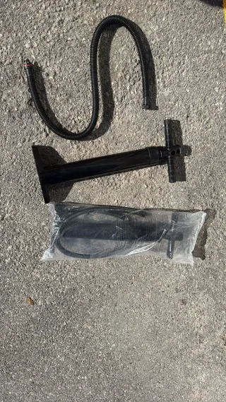 Pompa ad aria per kayak e paddle surf gonfiabili