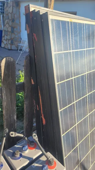 4 Plcs Solar Kyocera140W KD140GH-2YU Soporte/cable