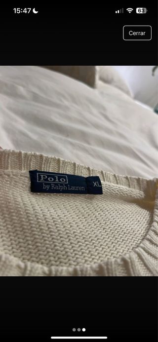 Jersey crema Polo Ralph Lauren