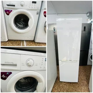 Nevera Samsung + Lavadora LG