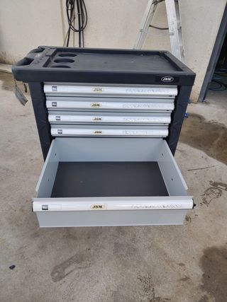 Mesa de trabajo JBM 7 cajones con herramientas