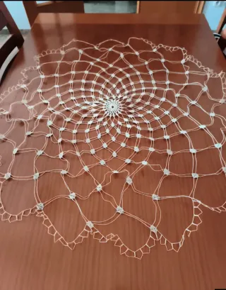 Mantel de encaje bolillos SOLO ENVIO