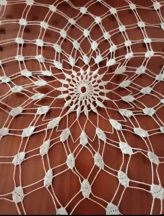 Mantel de encaje bolillos SOLO ENVIO