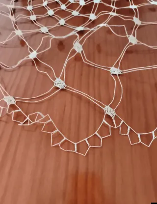 Mantel de encaje bolillos SOLO ENVIO