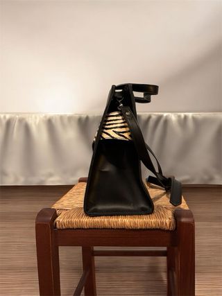 Borsa Mimi Muñ Nera con Zebra