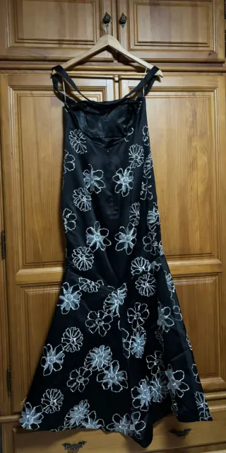 Vestido largo estampado floral