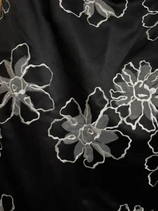 Vestido largo estampado floral