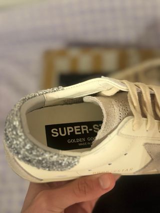 Golden Goose Prateadas Tamanho 35