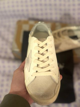 Golden Goose Prateadas Tamanho 35