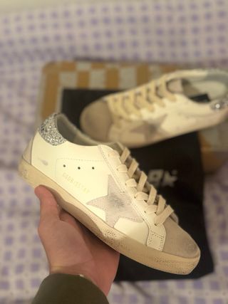 Golden Goose Prateadas Tamanho 35